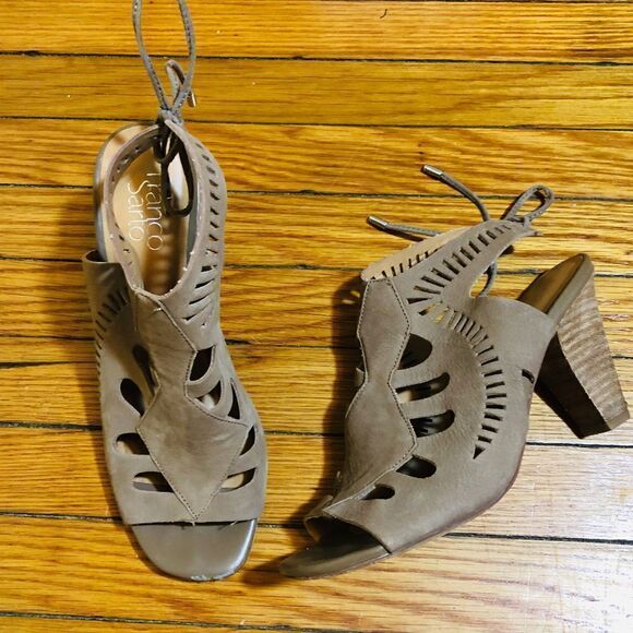 🌹Franco Sarto Womens Shoes Sandals 7 Slingback - Picture 3 of 8